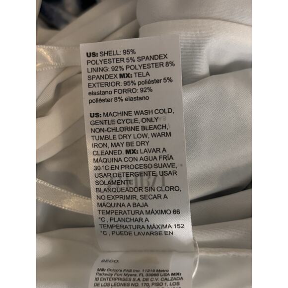 NWT WHBM Women M Criss Cross Halter Top - Picture 6 of 7